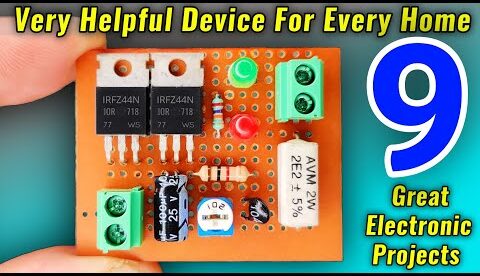 9 helpful Electronics Projects for Beginners