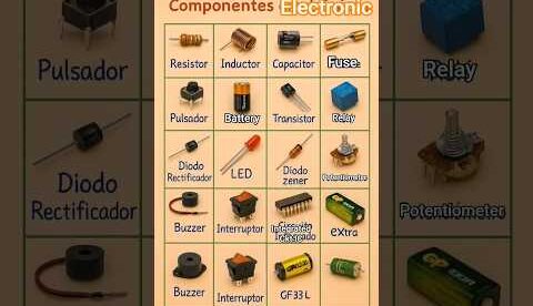 Electronic Components Explained with Images | Quick Guide